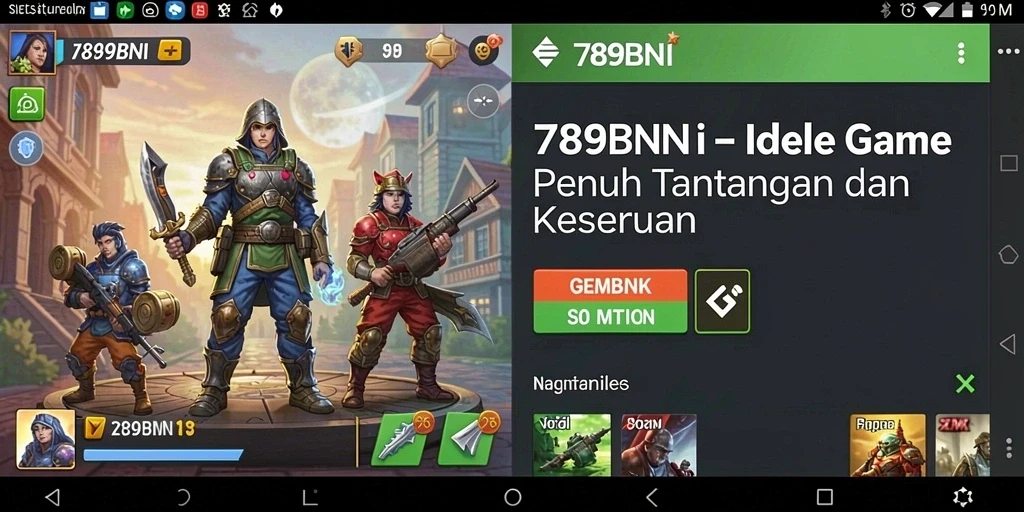 Tampilan gameplay 789BNI yang menarik dan penuh warna.