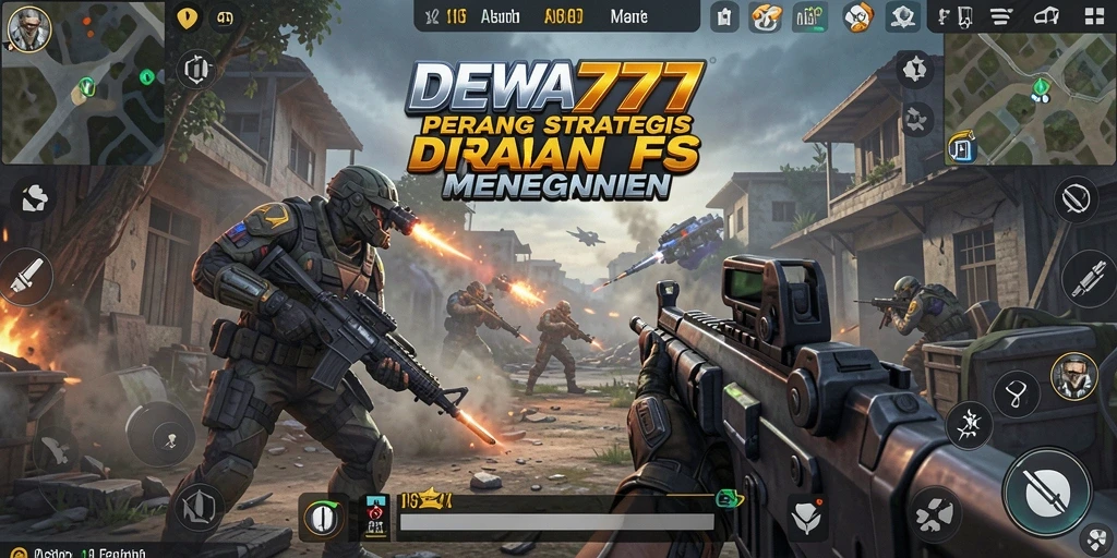 Gameplay DEWA777 yang menegangkan dan penuh action dalam sesi pertempuran.
