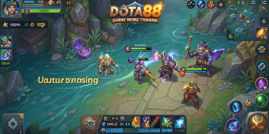 Tangkapan layar gameplay DOTA88 dengan aksi memancing yang seru.