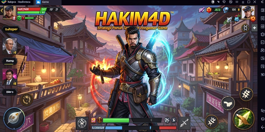 Tampilan gameplay HAKIM4D yang seru dan menantang.