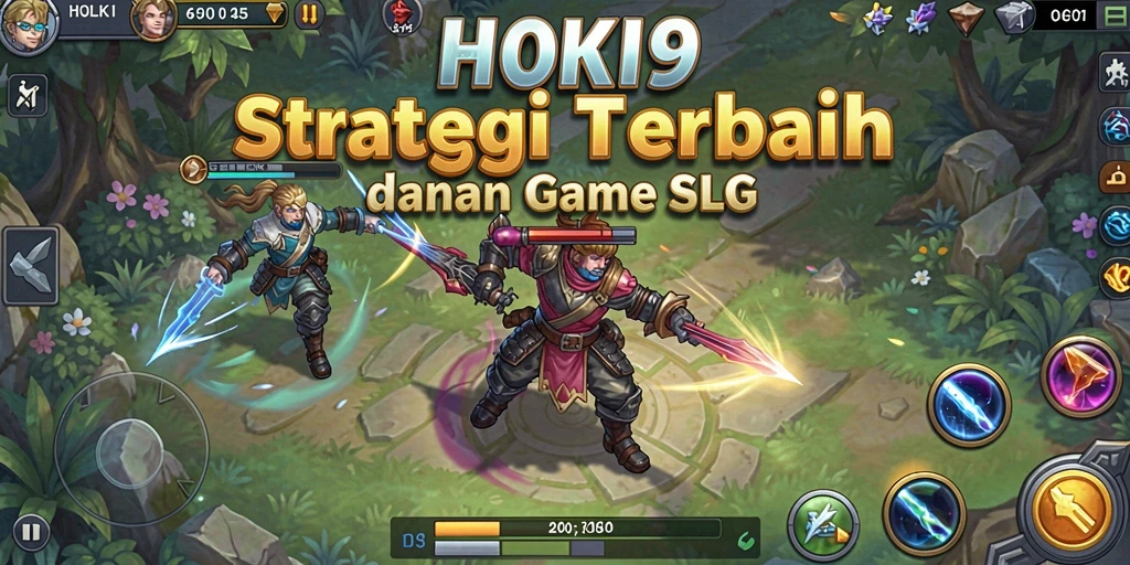 Tampilan menarik gameplay taktis di HOKI9.