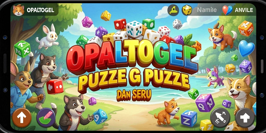 Tampilan gameplay menantang dari OPALTOGEL dengan teka-teki yang menarik.