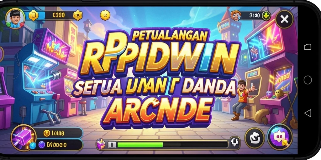 Tampilan seru dan dinamis dari gameplay RPIDWIN.