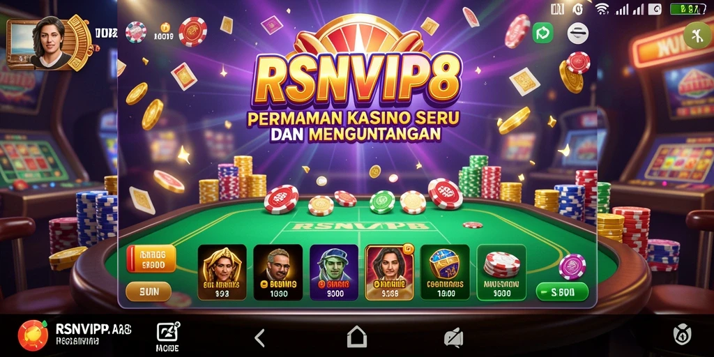 Tampilan gameplay RSNVIP8 yang mendebarkan dan mengasyikkan.