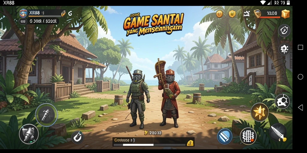 Screenshot XR88 menampilkan gameplay yang menyenangkan dan interaktif.